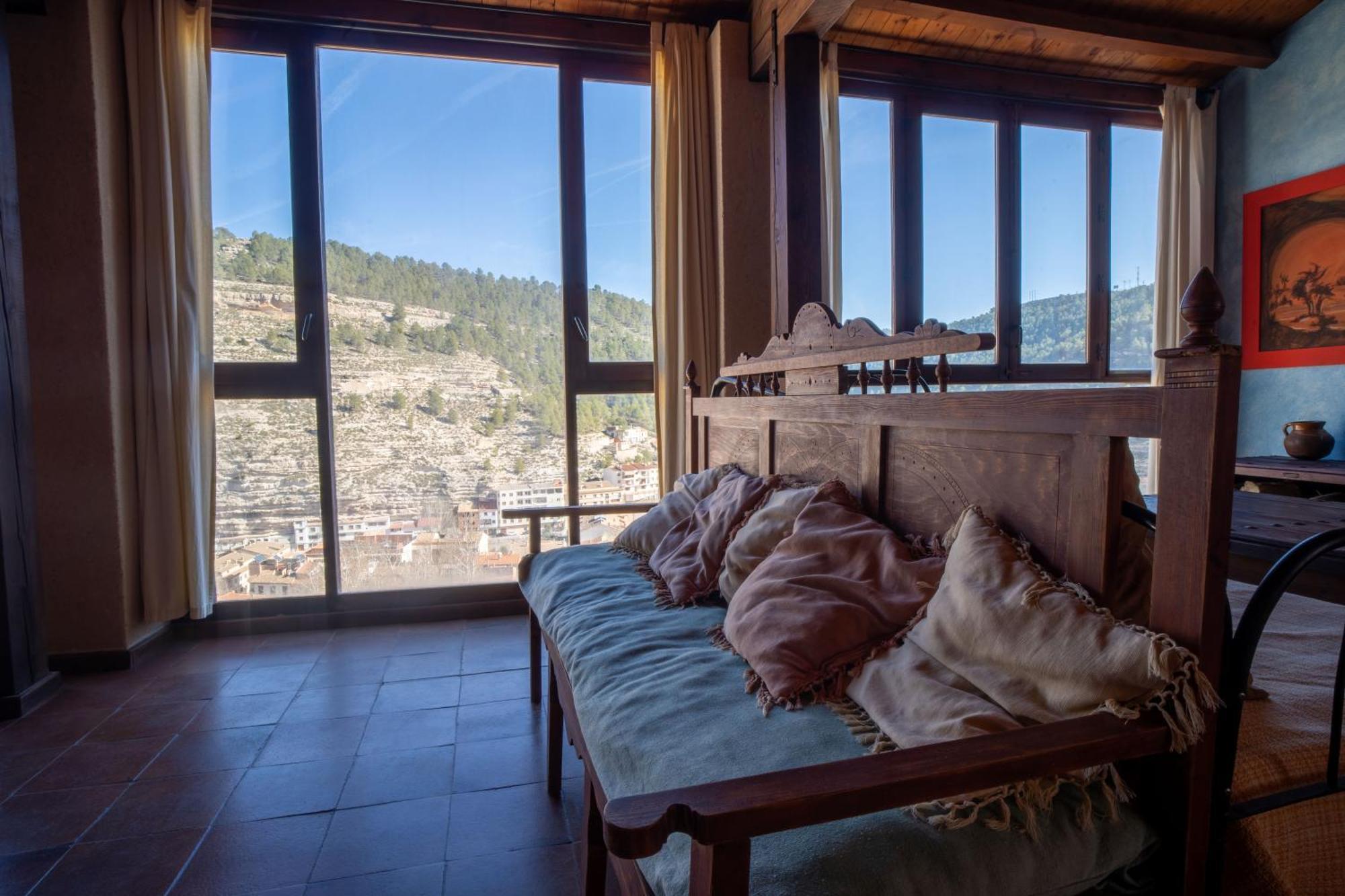 Casa Rural Los Ventanales Alcala del Jucar Buitenkant foto
